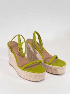 Strappy Wedge Sandals