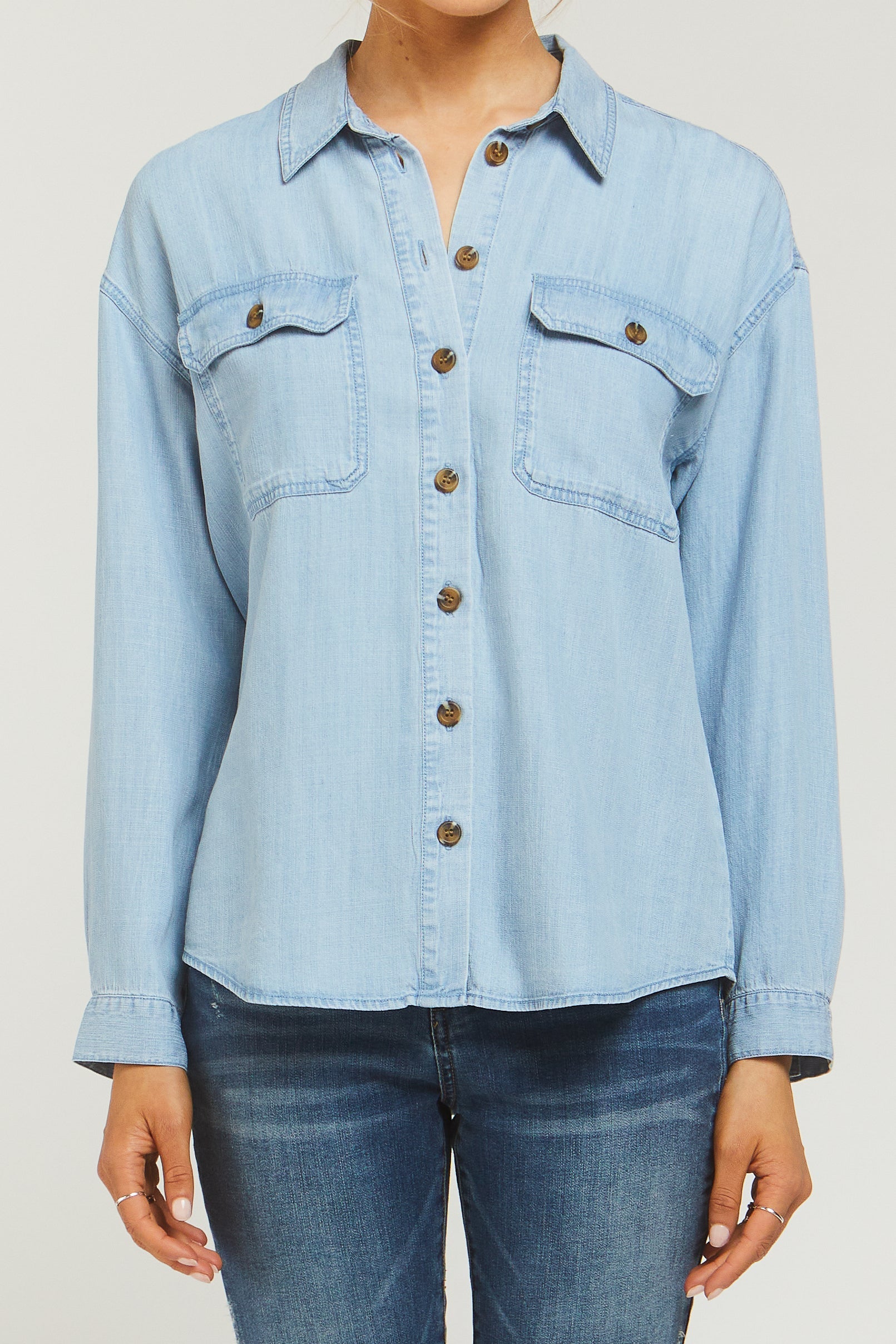 Carmele Long Sleeve Button Down Shirt - Image 2