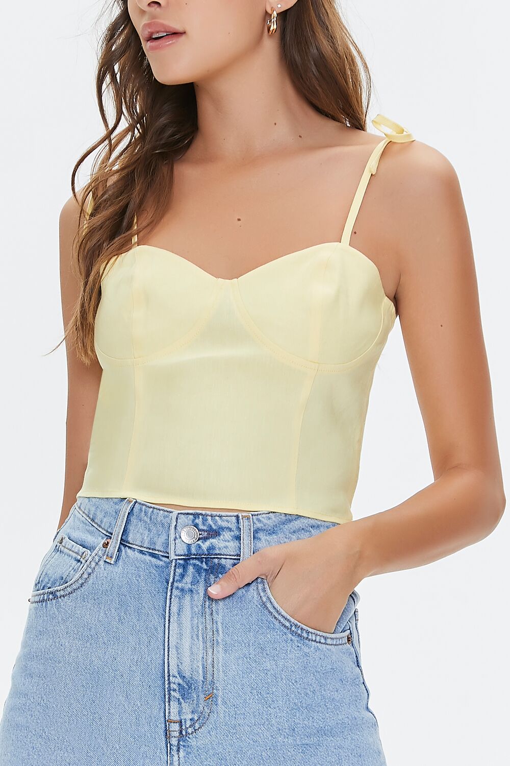 Sweetheart Linen-Blend Cami - Image 5