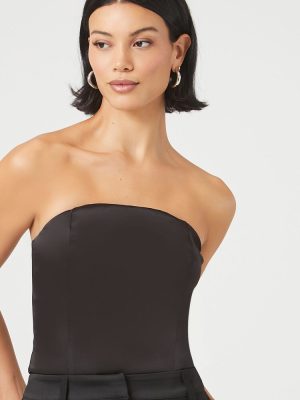 Satin Tube Bodysuit