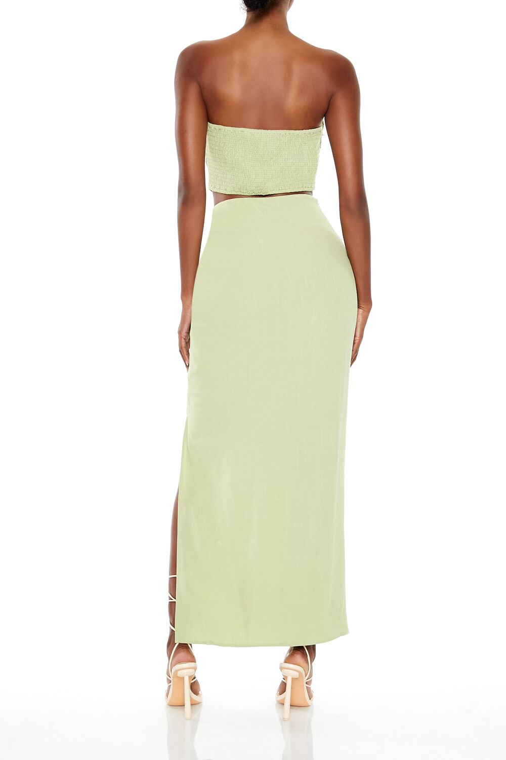 Tube Crop Top & Maxi Skirt Set - Image 4