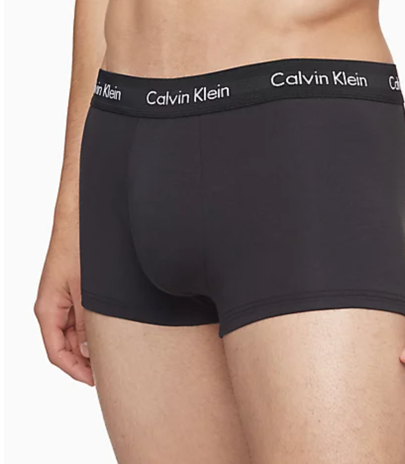 Cotton Stretch Low Rise Trunk 3 Pack - Image 4